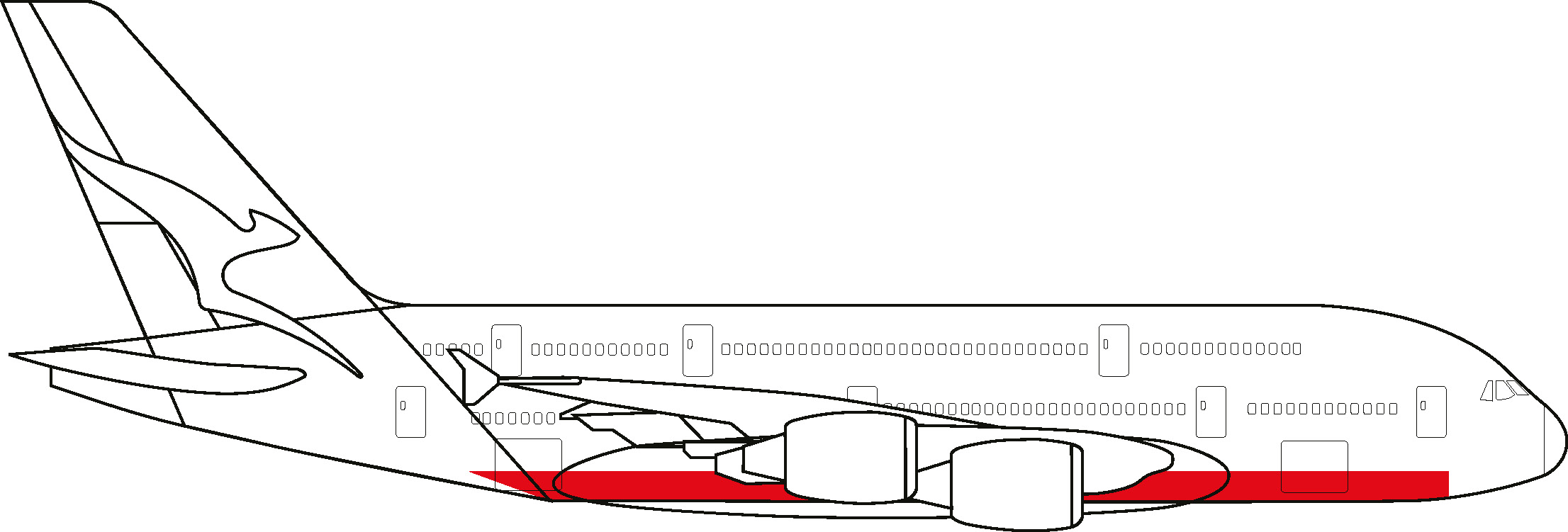 Airbus A380 Coloring Pages - Coloring Pages Ideas & Reviews